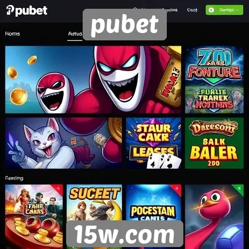 Análise de jogos populares na plataforma pubet